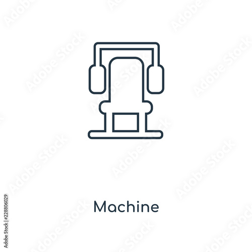 machine icon vector