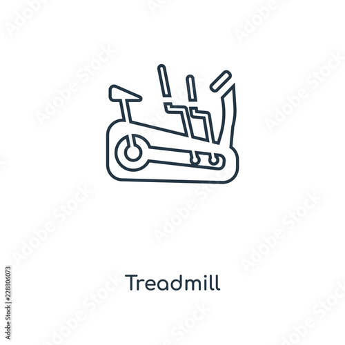 treadmill icon vector