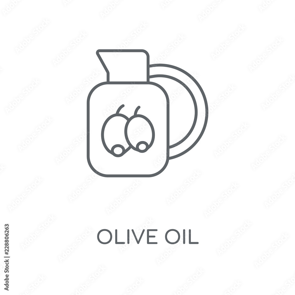 Obraz premium olive oil icon