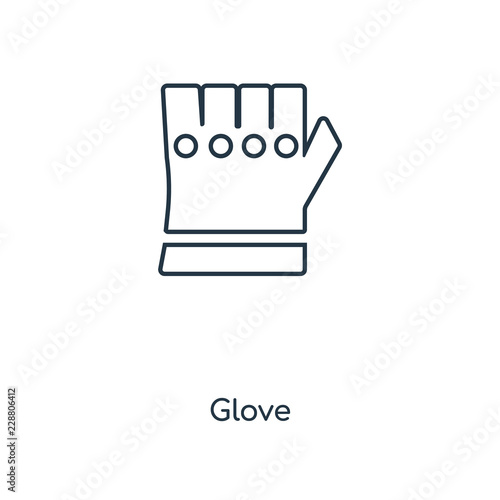 glove icon vector