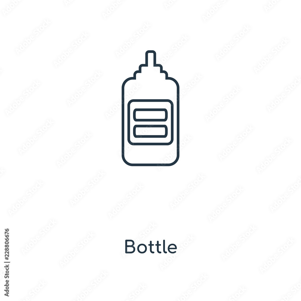 bottle icon vector bottle icon vector