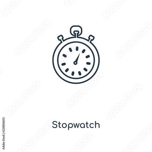 stopwatch icon vector
