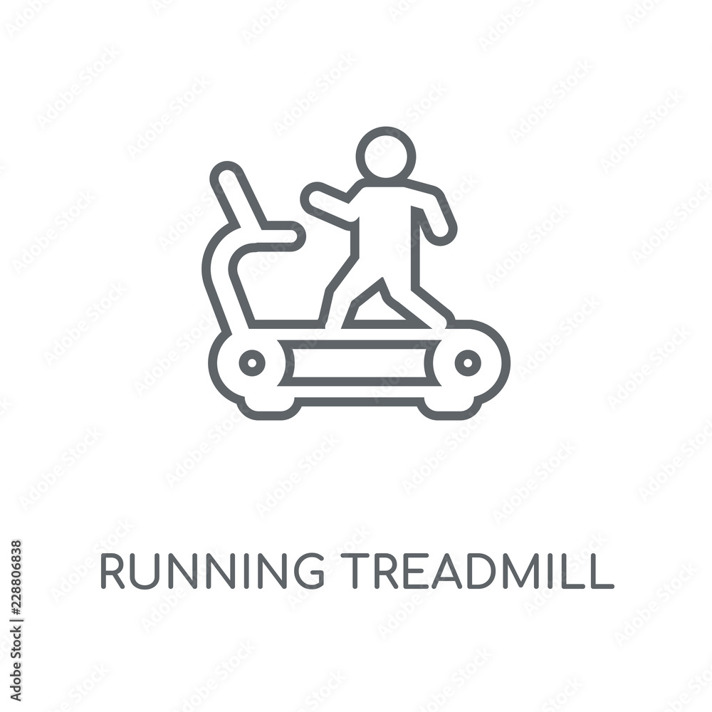 running treadmill icon