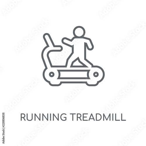 running treadmill icon
