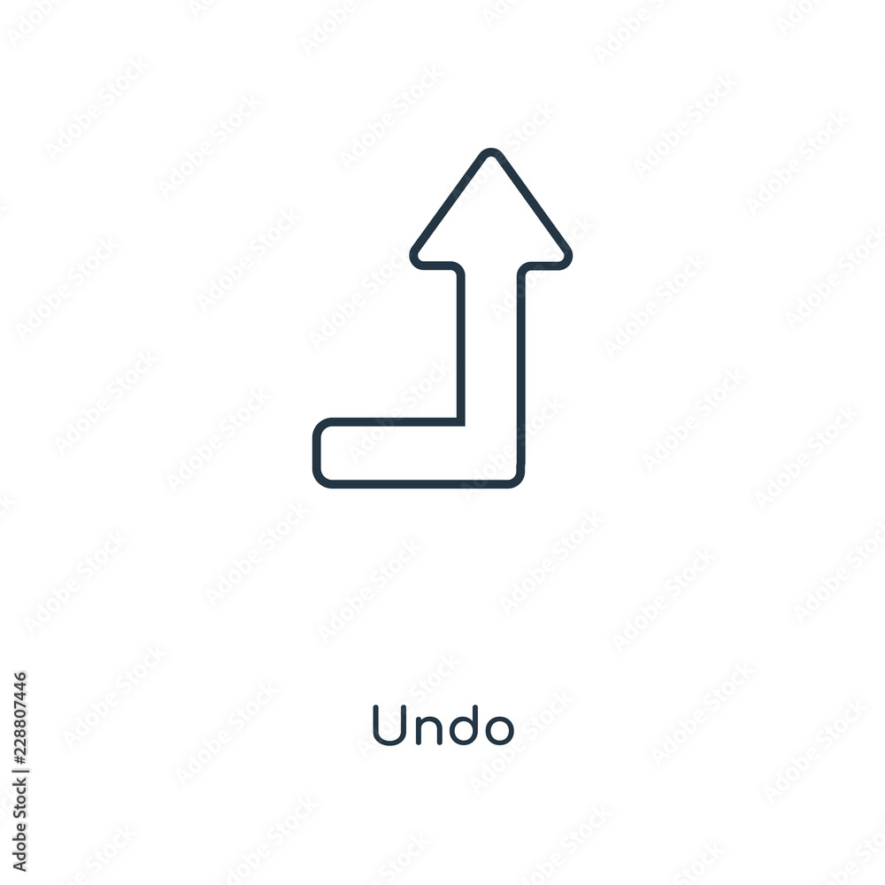 undo icon vector undo icon vector
