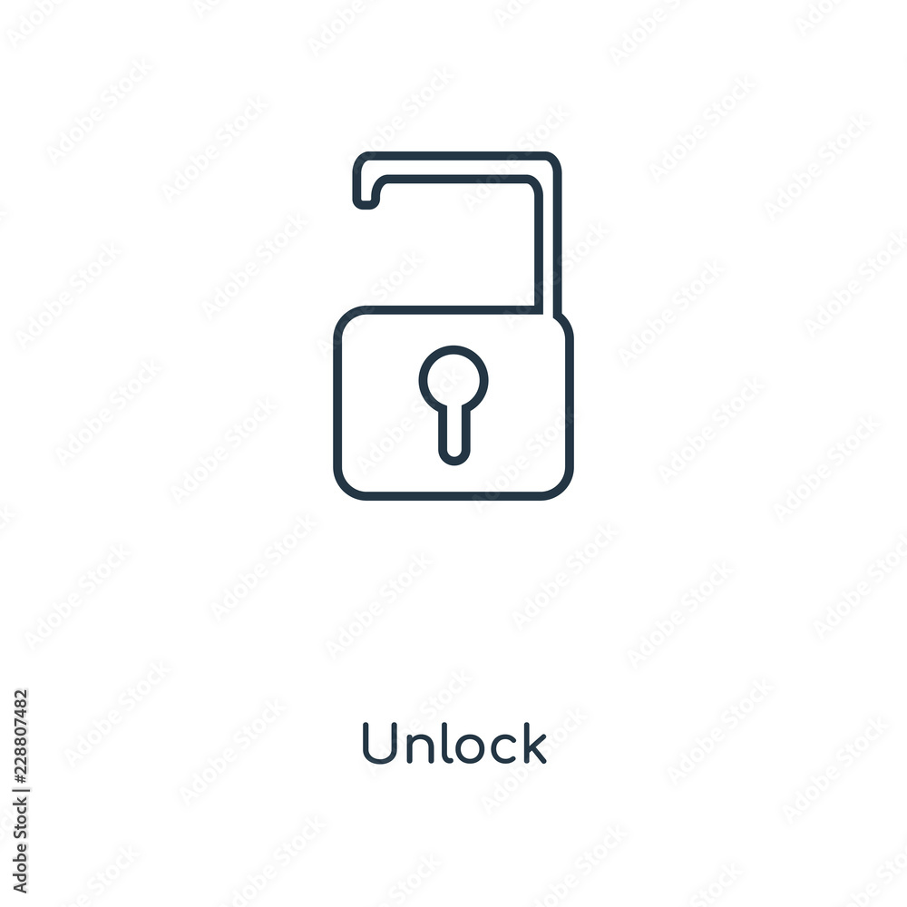 unlock icon vector unlock icon vector