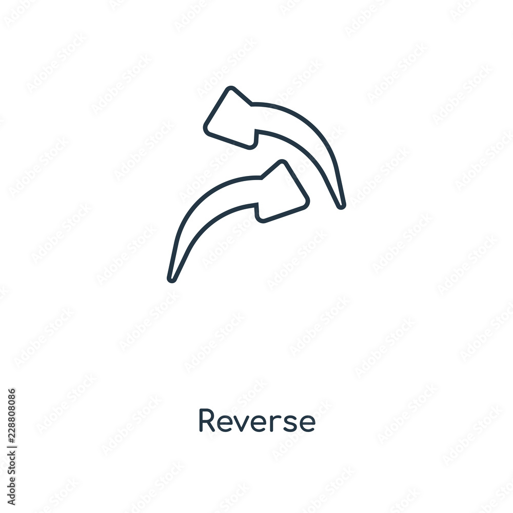 reverse icon vector reverse icon vector