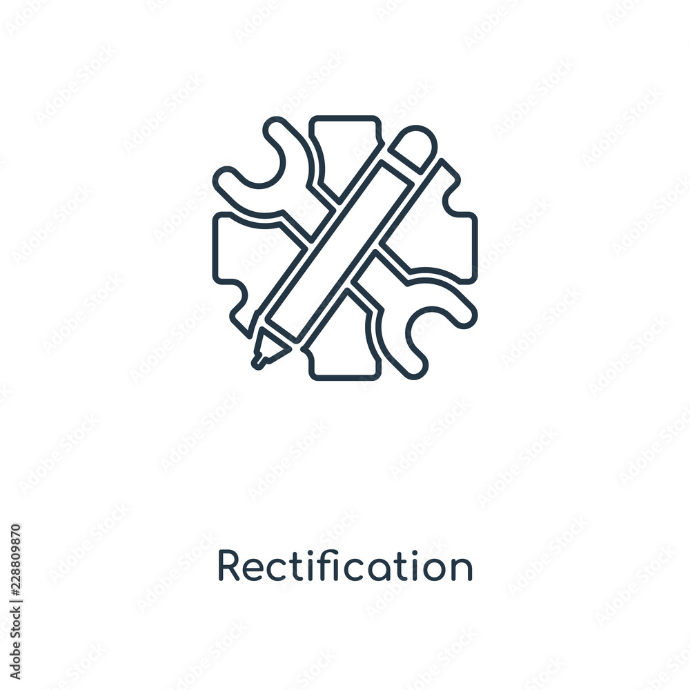 rectification icon vector rectification icon vector