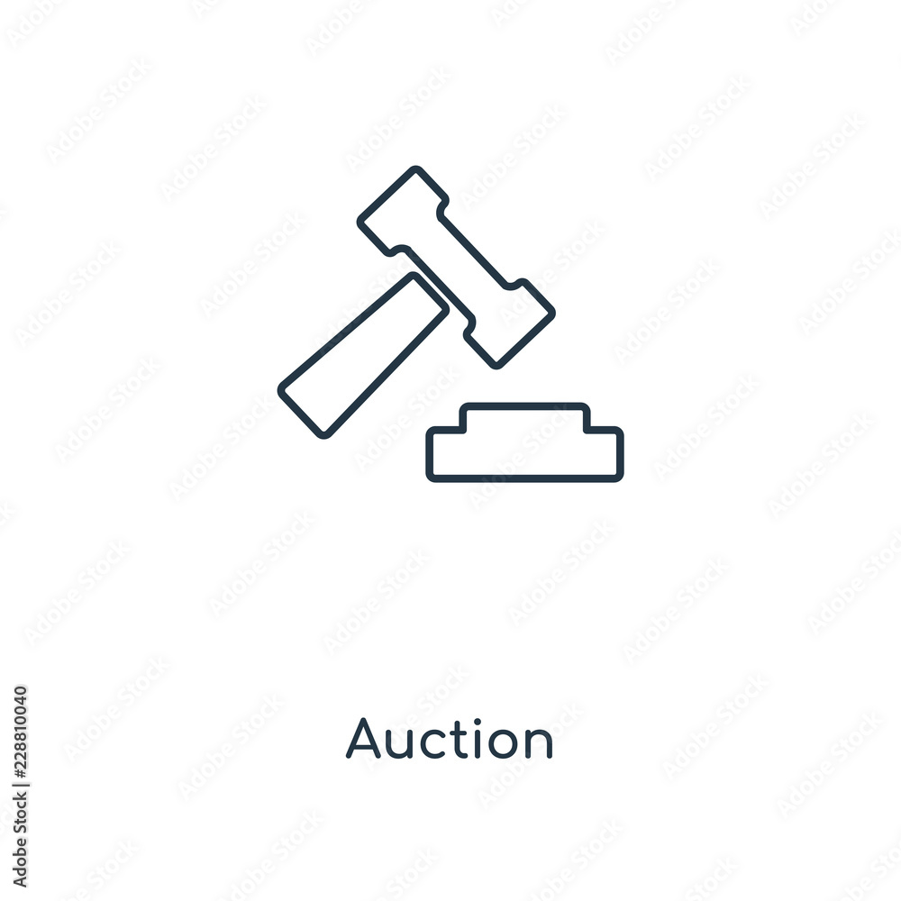 auction icon vector auction icon vector