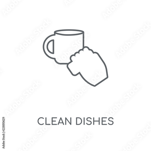 clean dishes icon