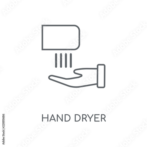 hand dryer icon