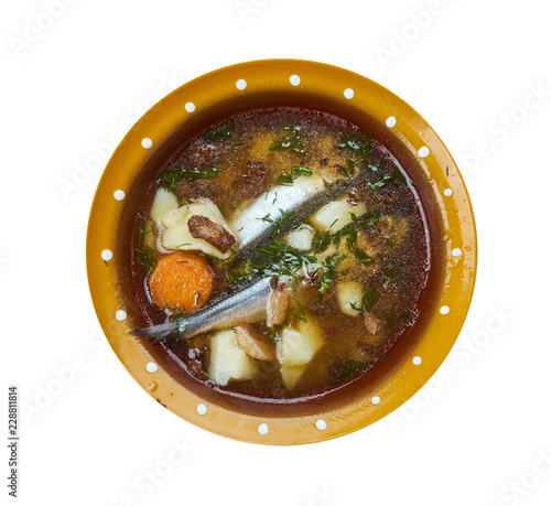 Fish yushka soup photo