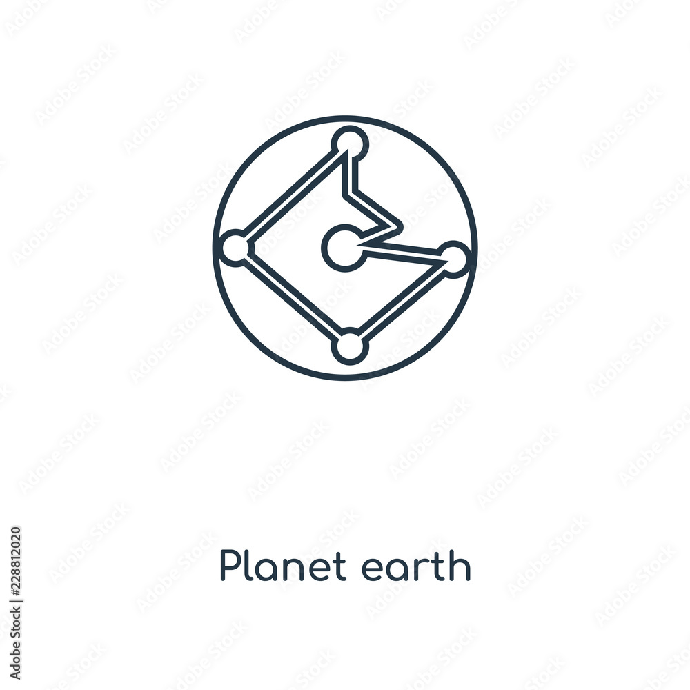 planet earth icon vector planet earth icon vector