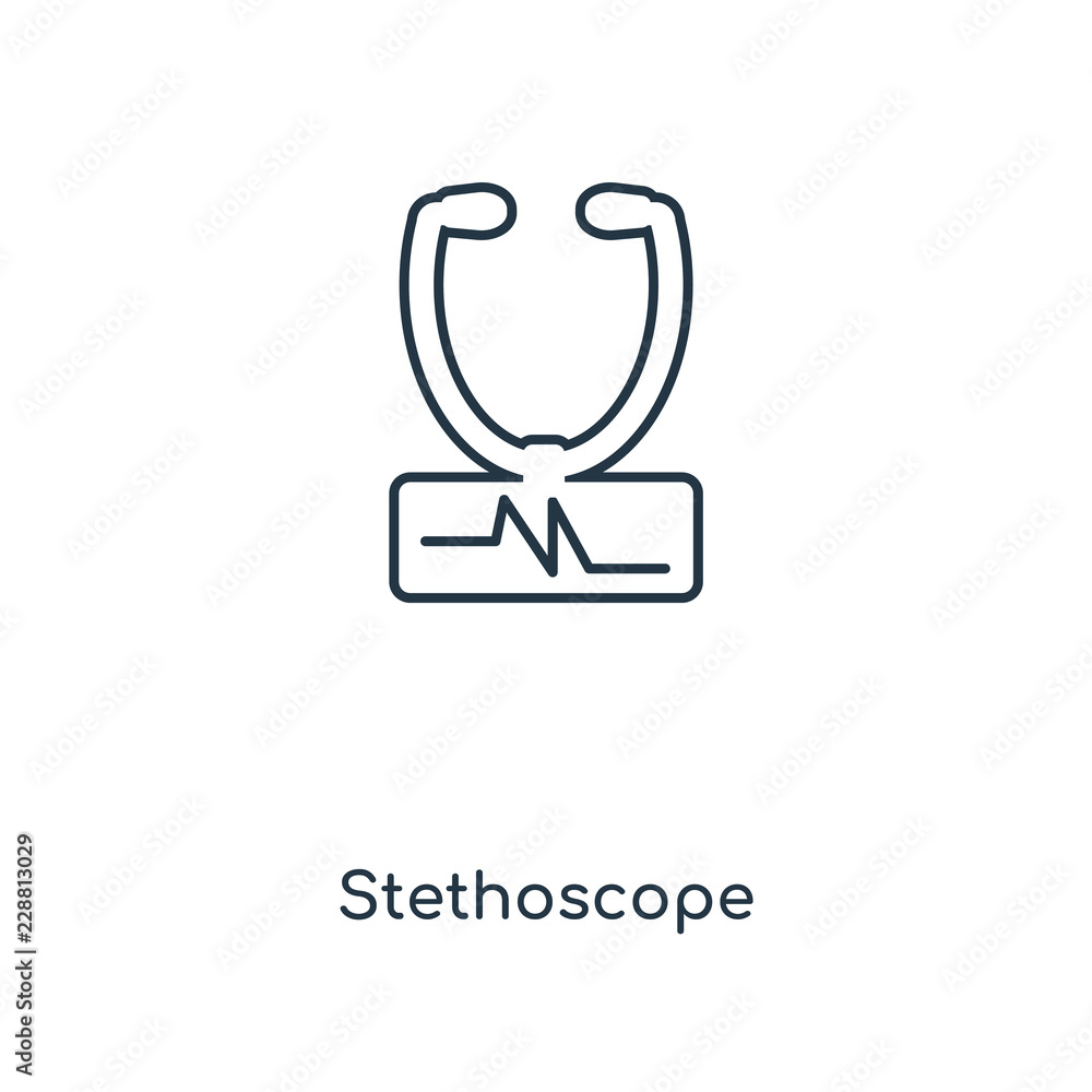 stethoscope icon vector stethoscope icon vector