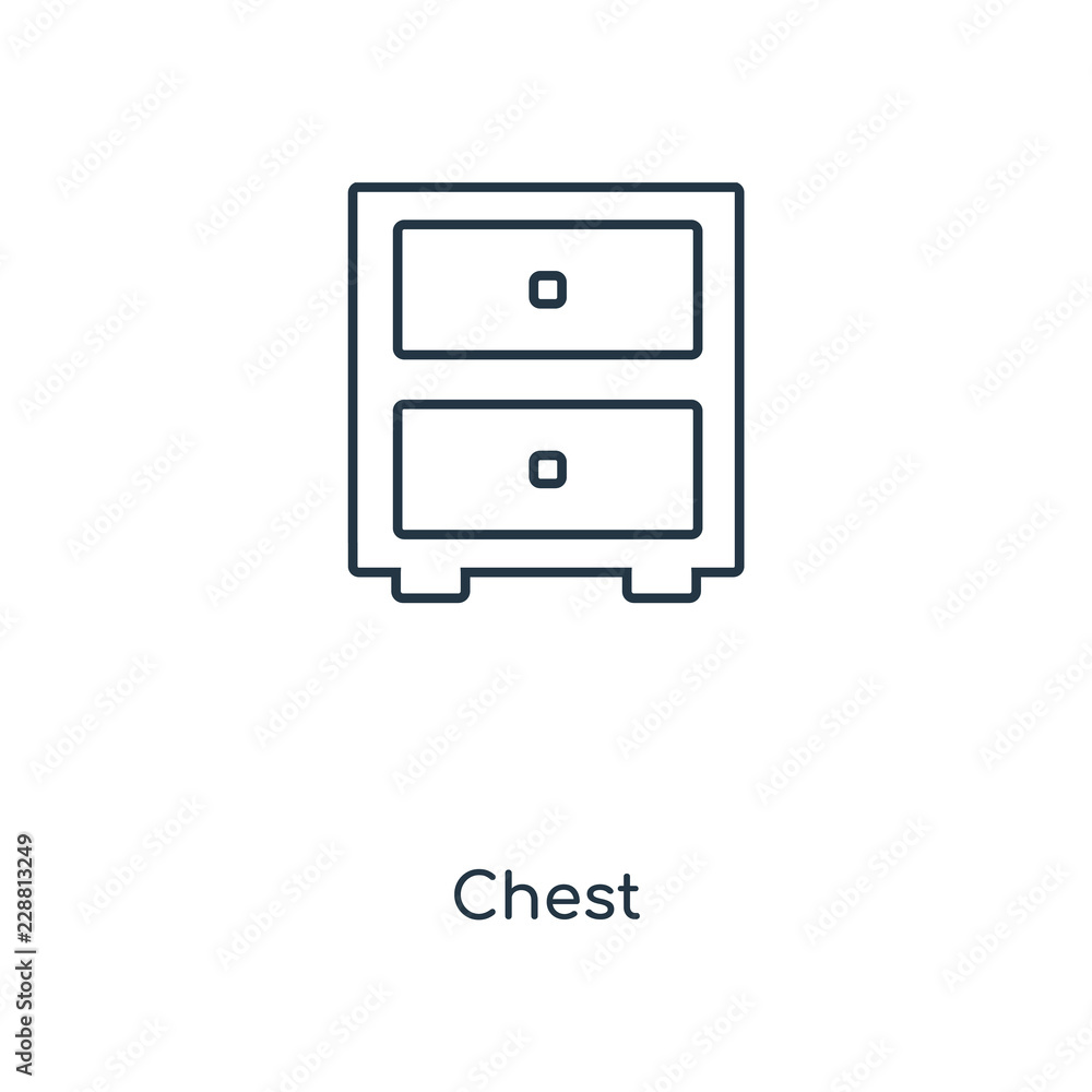 chest icon vector chest icon vector