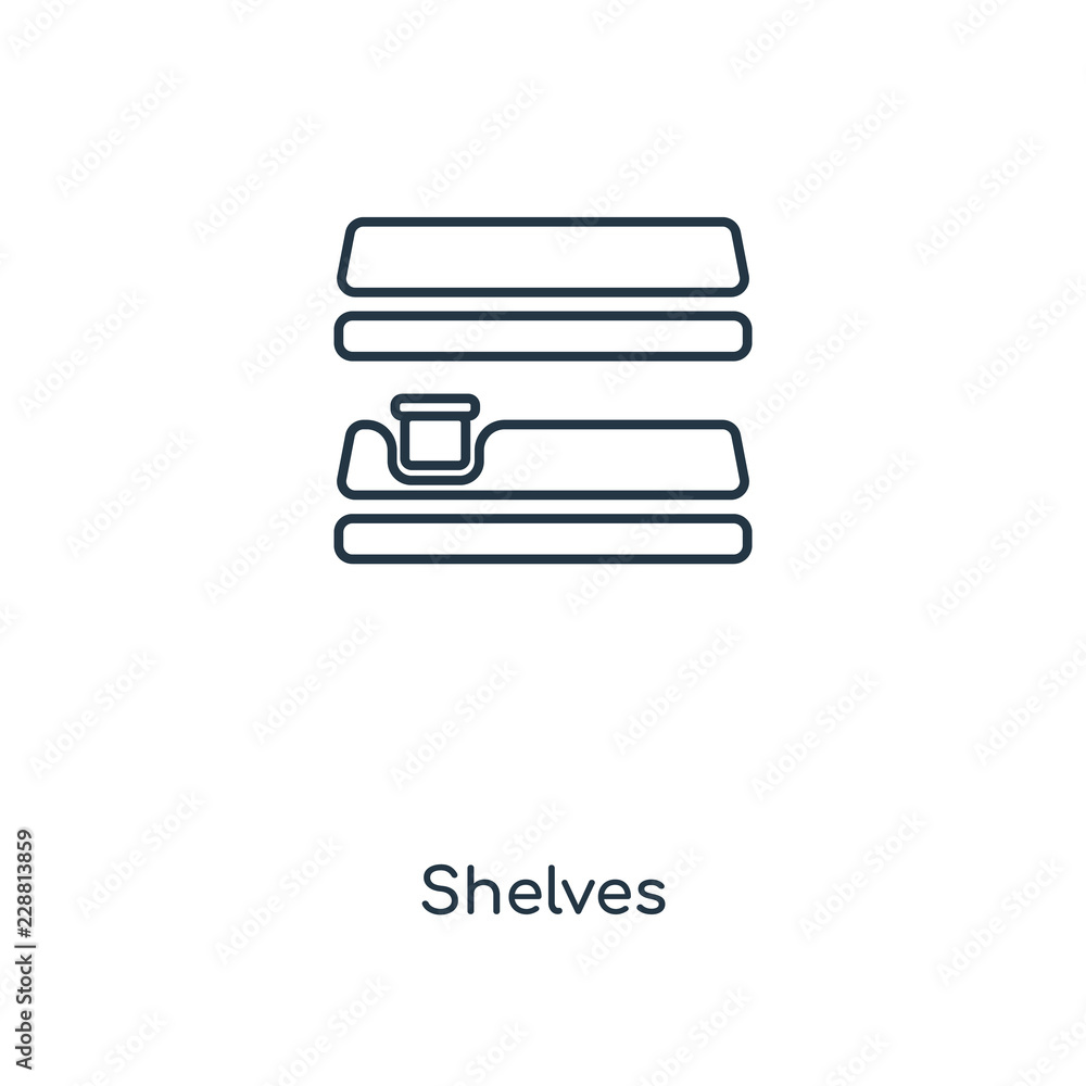 shelves icon vector shelves icon vector
