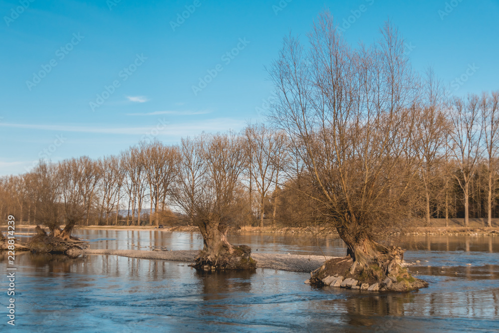 Beautiful view near Plattling-Bavaria-Germany Beautiful view near Plattling-Bavaria-Germany