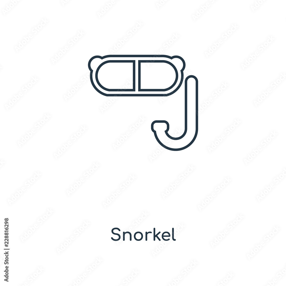 snorkel icon vector snorkel icon vector