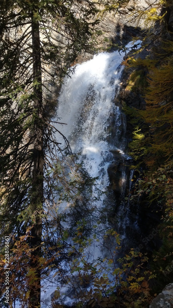 Fototapeta premium Cogne Lillaz