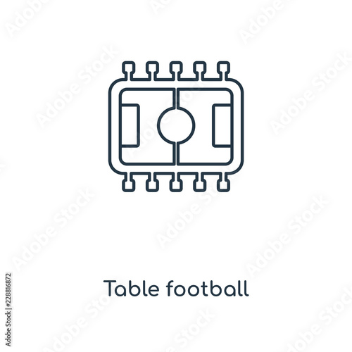 table football icon vector
