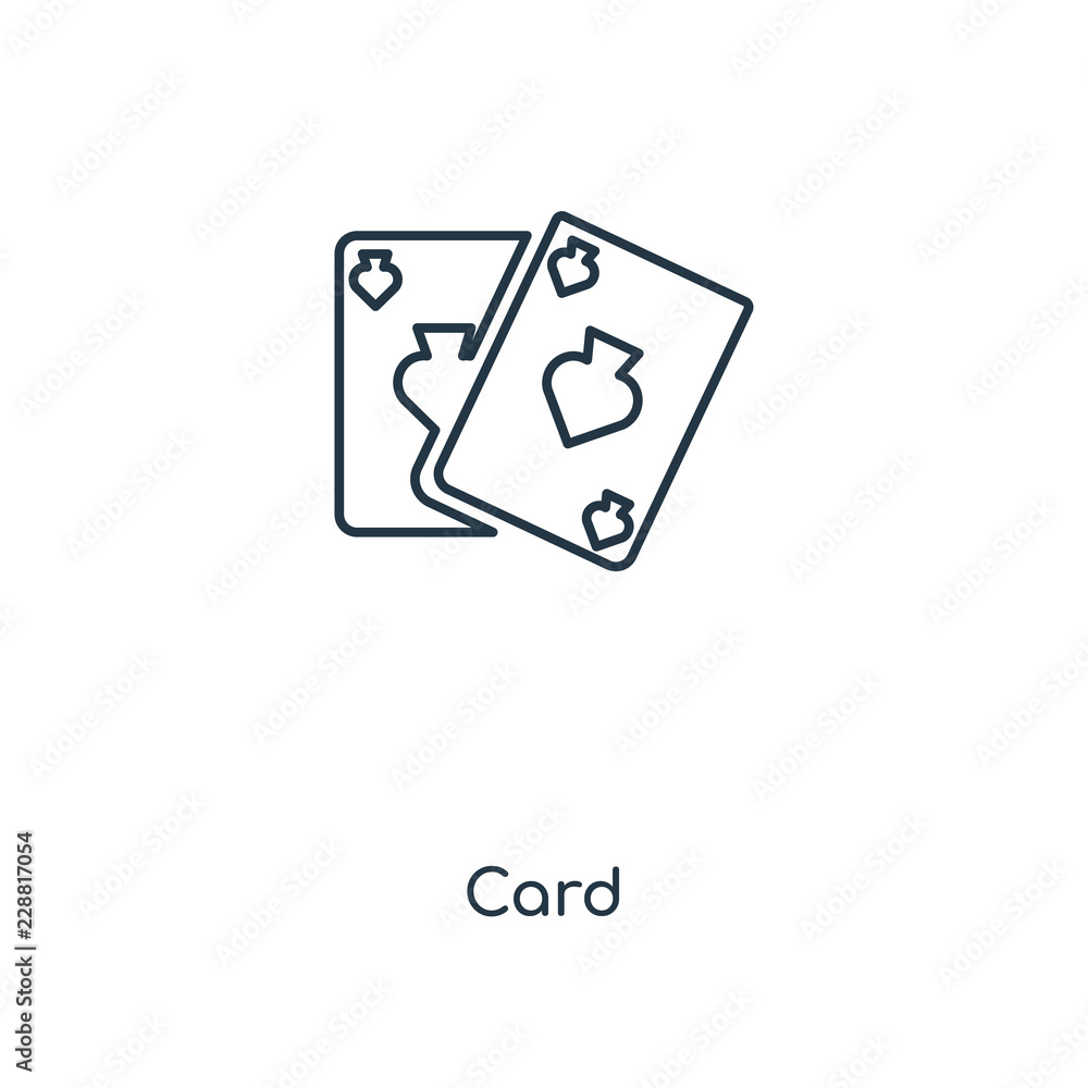 card icon vector card icon vector