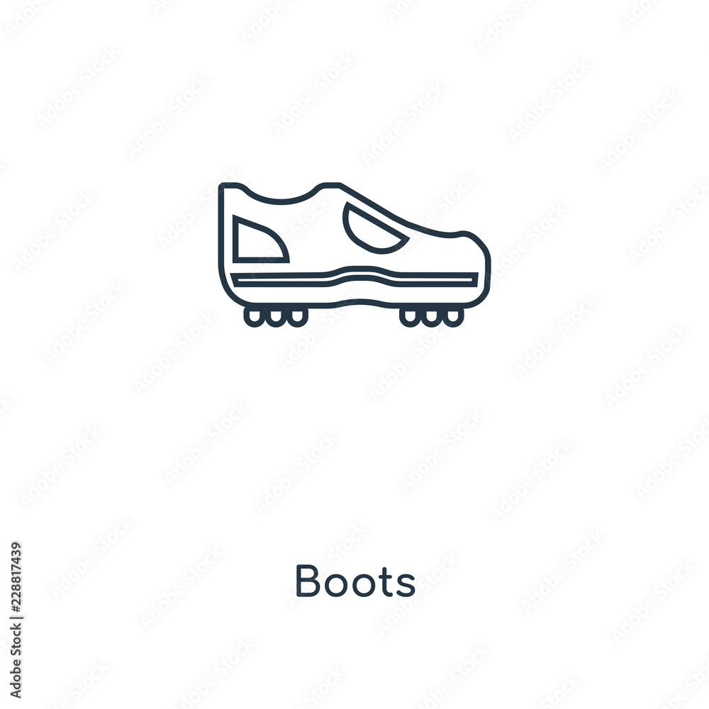 boots icon vector