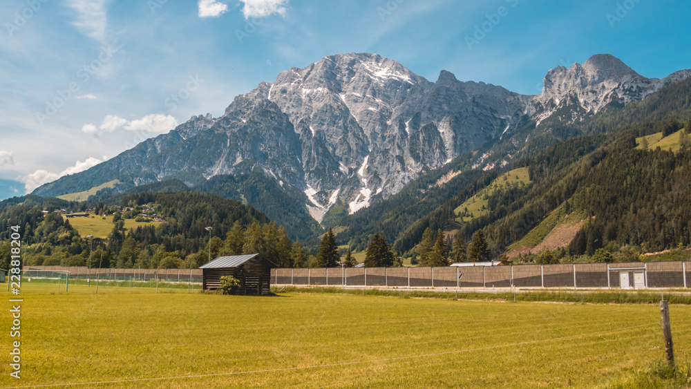Beautiful alpine view near Leogang - Tyrol - Austria