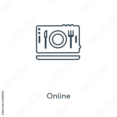 online icon vector