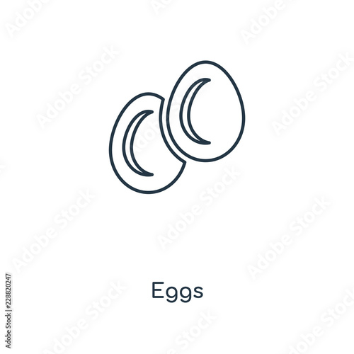 eggs icon vector