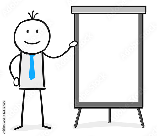 Leere Textfläche / Präsentation / Schulung / Seminar / Flipchart 