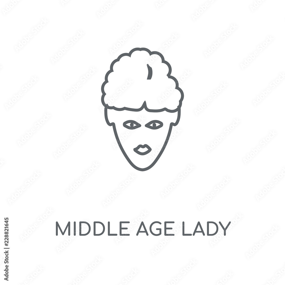 middle age lady icon middle age lady icon