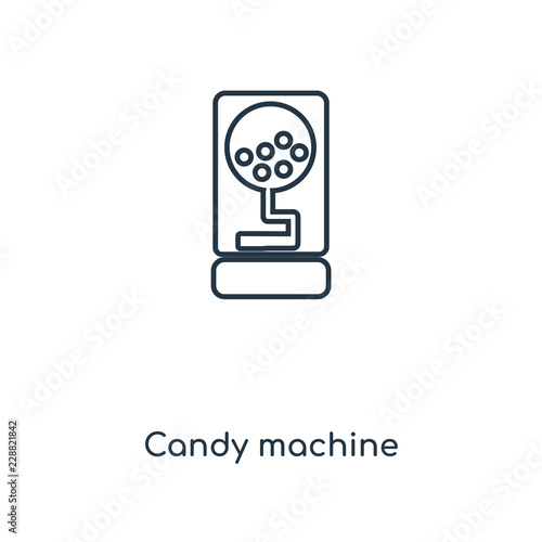 candy machine icon vector