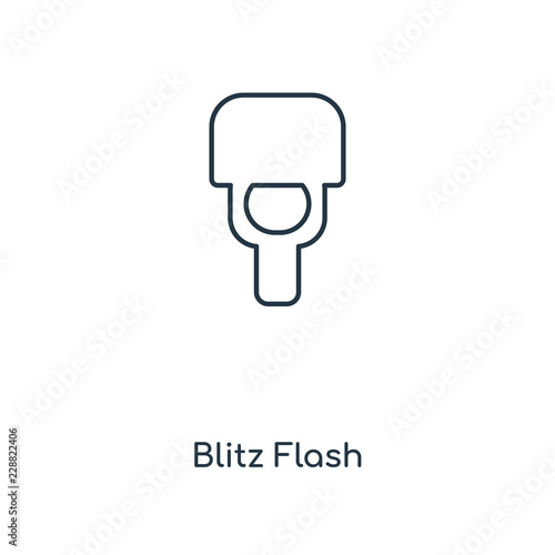 blitz flash icon vector