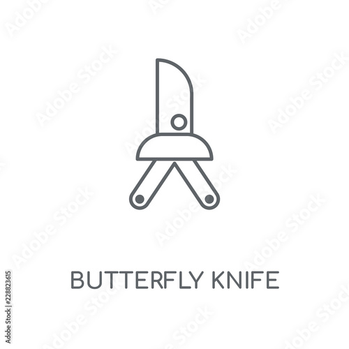 butterfly knife icon
