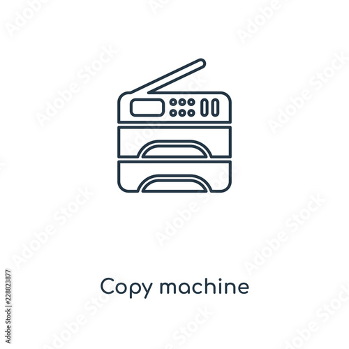 copy machine icon vector