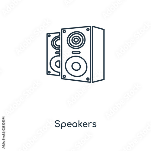 speakers icon vector