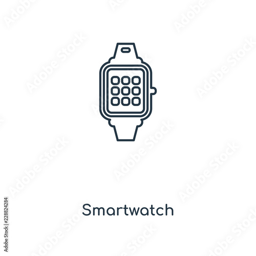 smartwatch icon vector