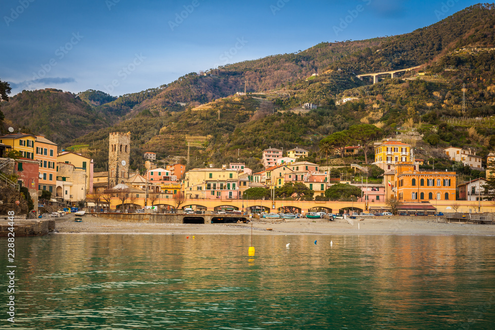 The village of Monterosso in Cinque Terre, Italy