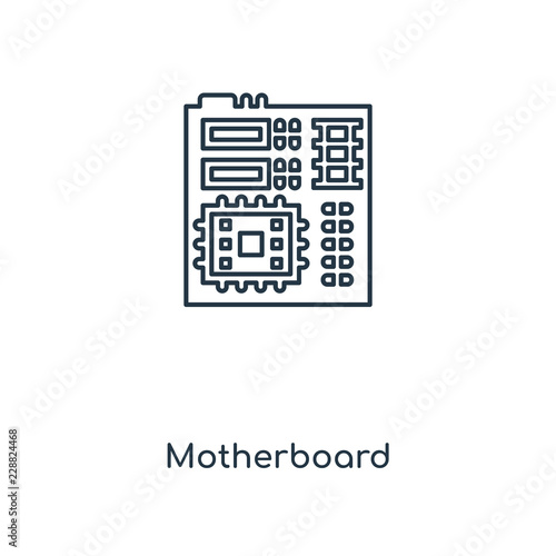 motherboard icon vector