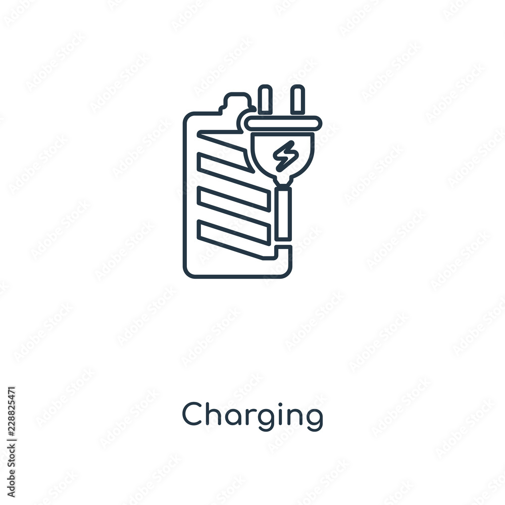 charging icon vector charging icon vector