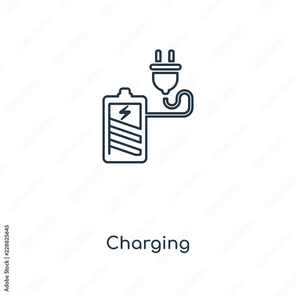 charging icon vector charging icon vector