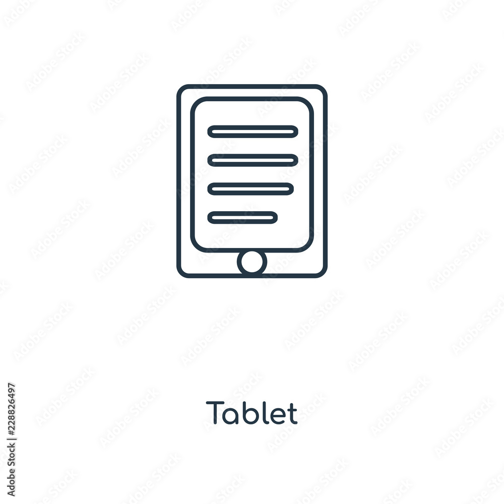 tablet icon vector tablet icon vector