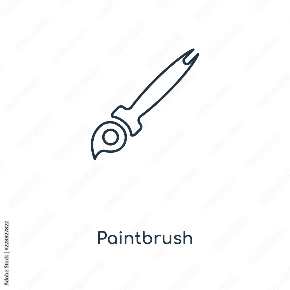 paintbrush icon vector paintbrush icon vector