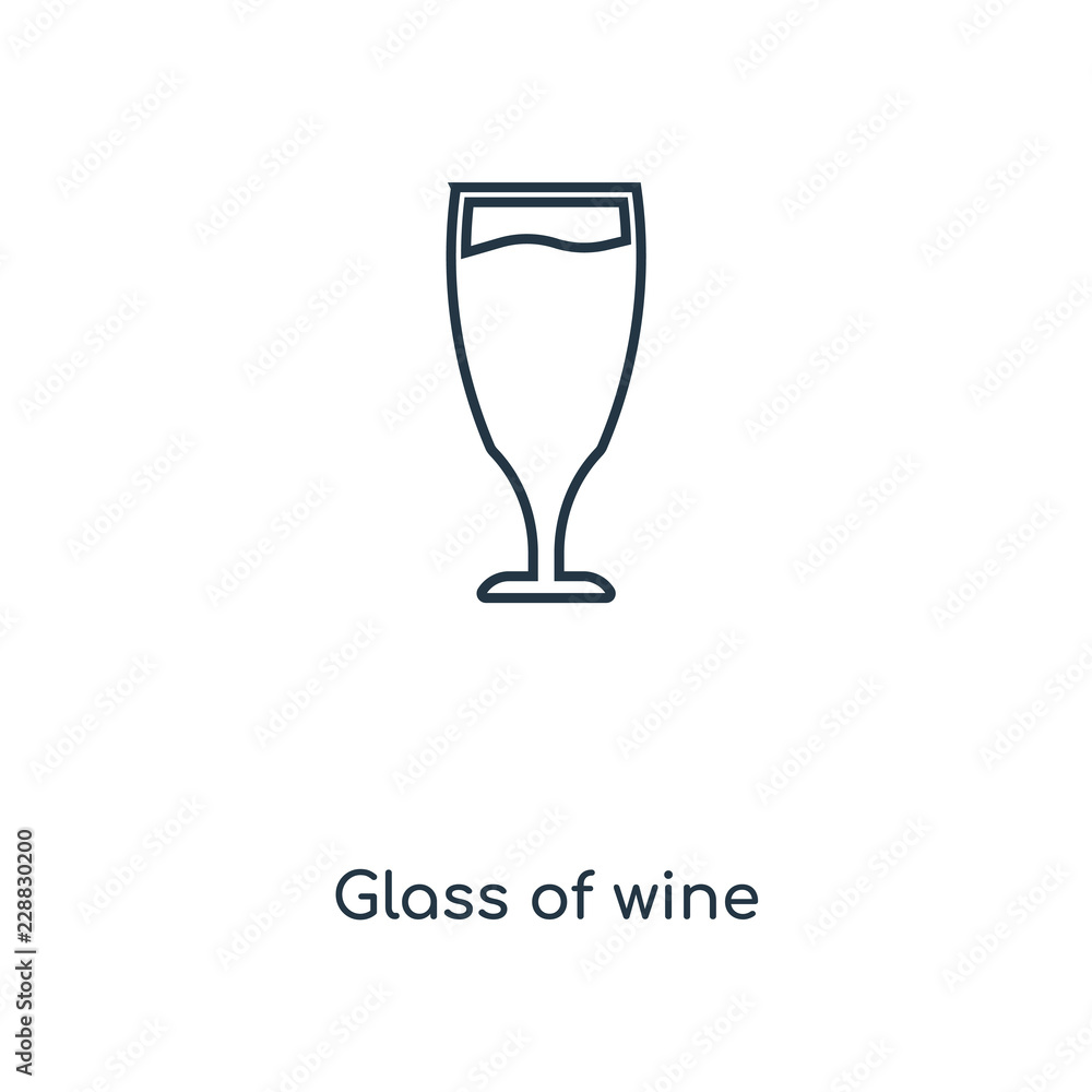 glass of wine icon vector glass of wine icon vector