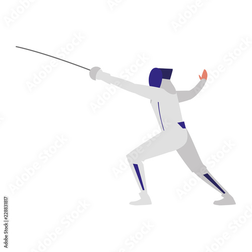 fencing sport design