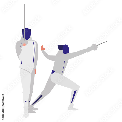 fencing sport design