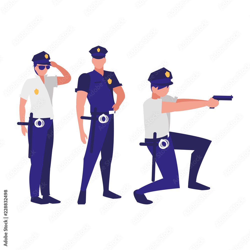 avatar policemen design