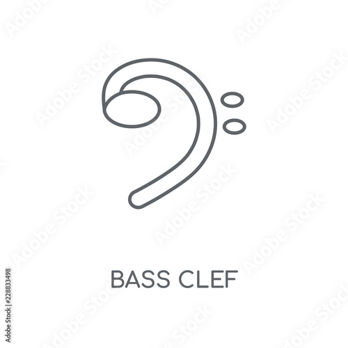 bass clef icon