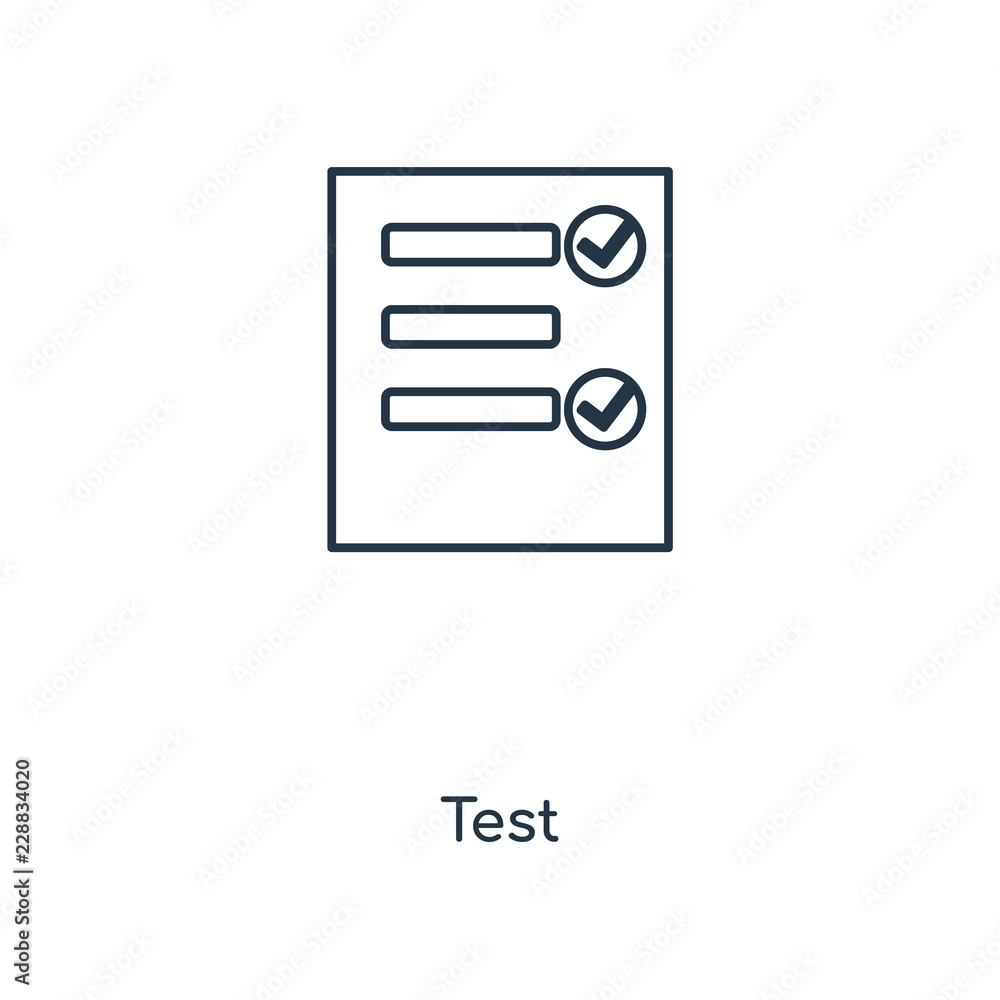 test icon vector test icon vector