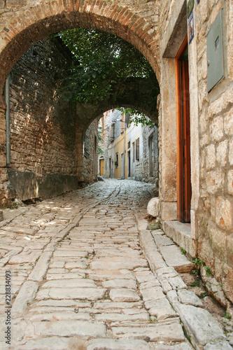 Old street in Croatia